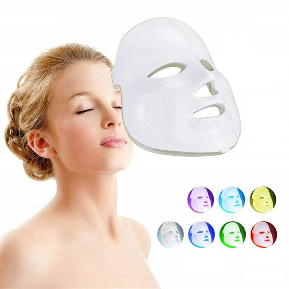 Máscara LED de Rejuvenecimiento Facial - LumiGlow Mask™